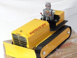 画像1: 【バーゲン】【動画有り】≪１９５０年代 アメリカ製≫大型 ブリキと鉄板で作られた ロボット トラクター MARVELOUS MIKE TRACTOR （箱付き）