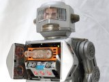 画像: 【バーゲン】【動画有り】【希少銀色】“ブリキのロボット宇宙飛行士”“名作：マシンガンタイプ”ニュー スペース エクスプローラー 1960年代製造（ホリカワ・日本）