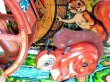画像2: 水路を走り水車を回す ブリキのリス おもちゃ アンティーク玩具 １９５０年代 日本（株）光球商会製【箱付き】【バーゲン】【動画有り】【希少】