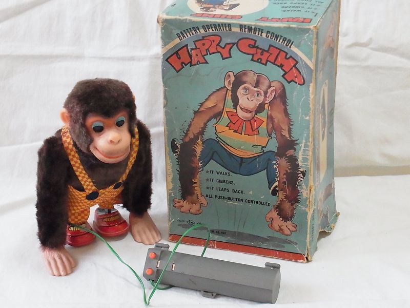 画像: ハイハイベービー、リモコンで動くチンパンジーが入荷。