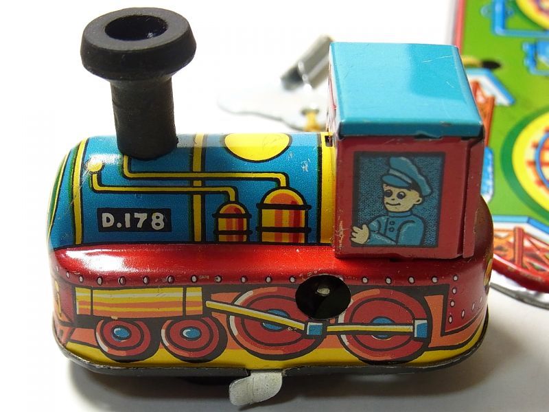 画像: 【動画有り】ちょこちょこ 機関車1950年代製オリジナル 箱付き（トープレ・日本）[toy79]を掲載しました。