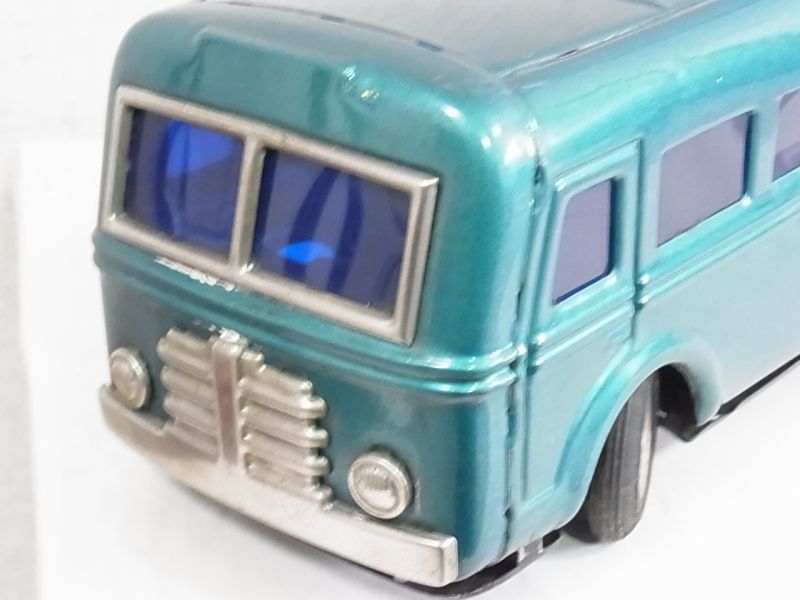 画像: 【不動品】世界初のラジコン玩具 増田屋ラジコンバス(ブルー)1950年代製オリジナル　バスのみ(増田屋・日本) 