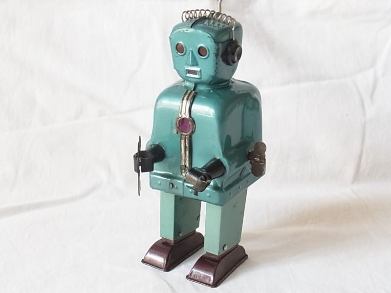 画像: 【難有り・処分品】ZOOMER the ROBOT オリジナル 野村トーイ 1950年代 日本製【動画有り】