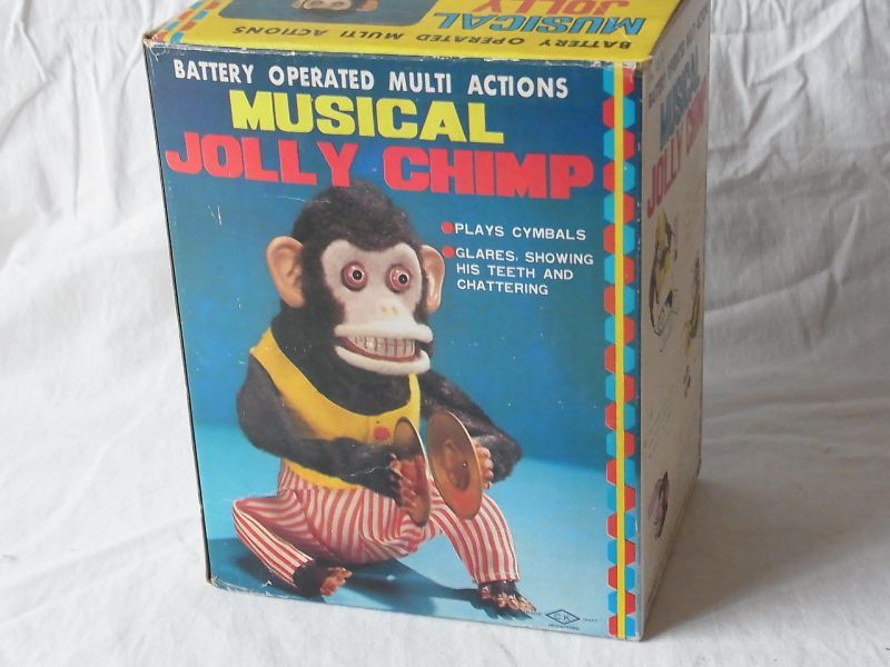 動画有り 昭和のおもちゃの珠玉の名作 お猿のシンバル １９６０年代 C K社 日本製 箱付き Toyspapa