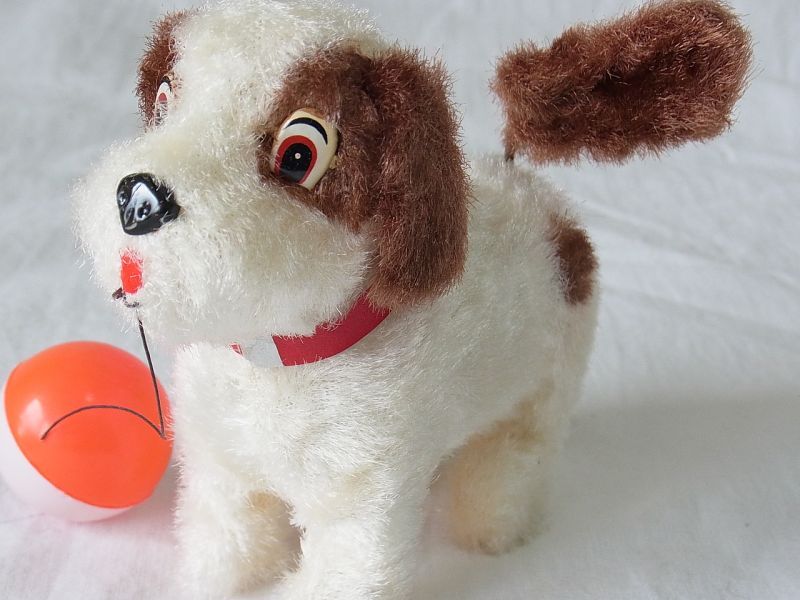 画像: 【バーゲン】【動画有り】ゼンマイ仕掛けのテリア犬 １９６０年代 アルプス 日本製 