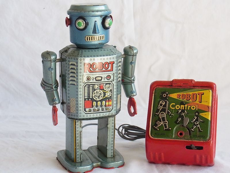 画像: 【動画有り】【難有り】ロボット Ｒ－３５ １９５０年代オリジナル（増田屋・日本）