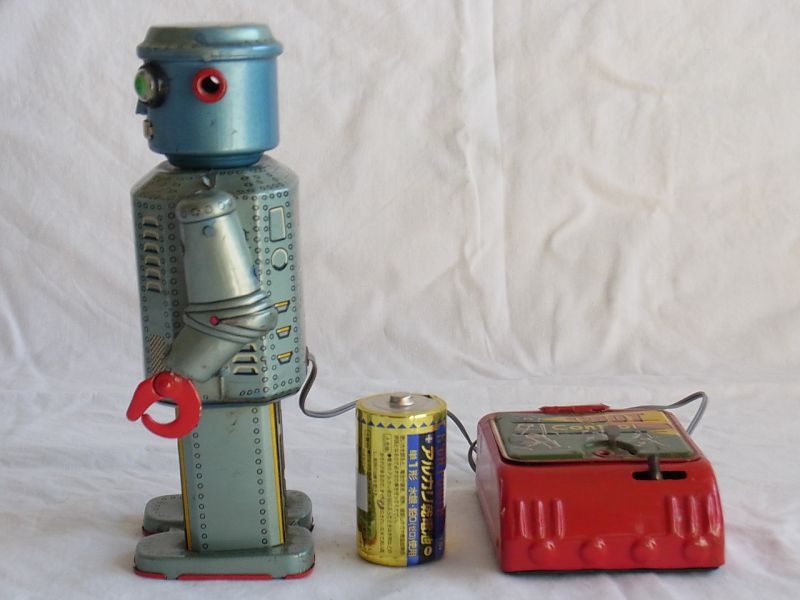 画像: 【動画有り】【難有り】ロボット Ｒ－３５ １９５０年代オリジナル（増田屋・日本）