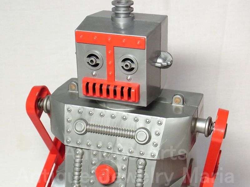 画像: 【バーゲン】【1950年代】アメリカ　レトロ ヴィンテージ IDEAL ロバート　ザ　ロボット【後期型】　手動リモコン駆動（箱付き）
