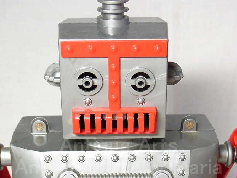画像: 【バーゲン】【1950年代】アメリカ　レトロ ヴィンテージ IDEAL ロバート　ザ　ロボット【後期型】　手動リモコン駆動（箱付き）
