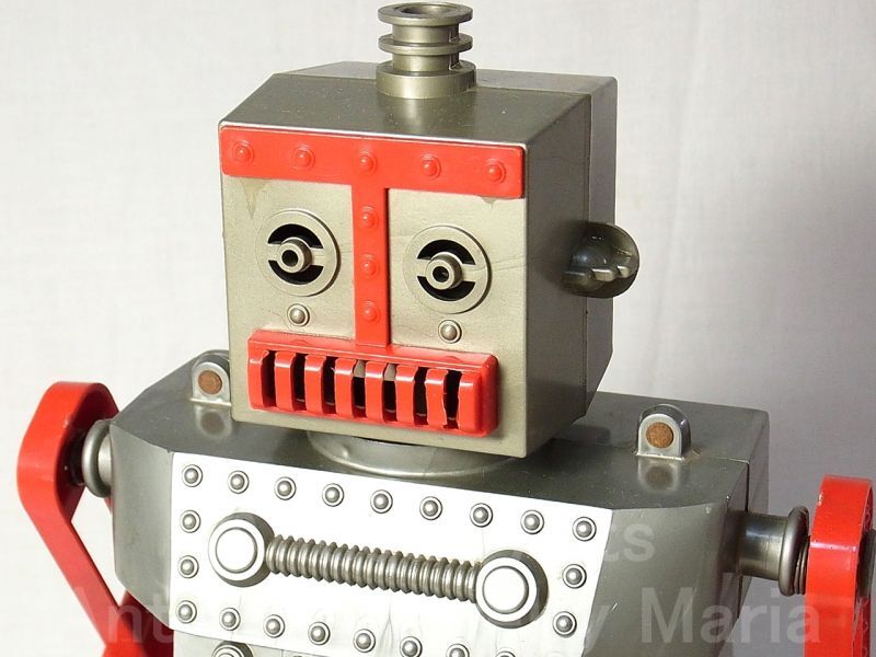 画像: 【バーゲン】【1950年代】アメリカ　レトロ ヴィンテージ IDEAL ロバート　ザ　ロボット【後期型】　手動リモコン駆動（箱無し）