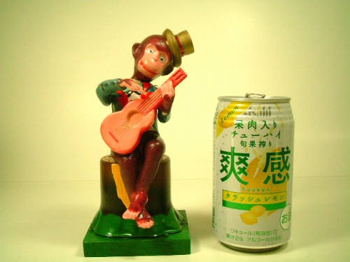 画像: お猿のギター弾き 1950年代 オリジナル 箱付き（アルプス・オキュパイドJAPAN）